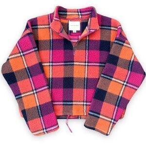 American Eagle Outfitters 🦅 Fleece Plaid Sherpa Flannel Jacket - Size M